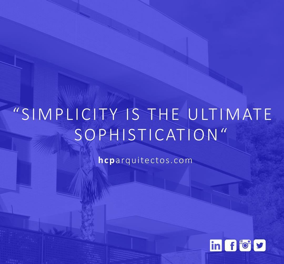 Symplicity is the ultimate sophistication