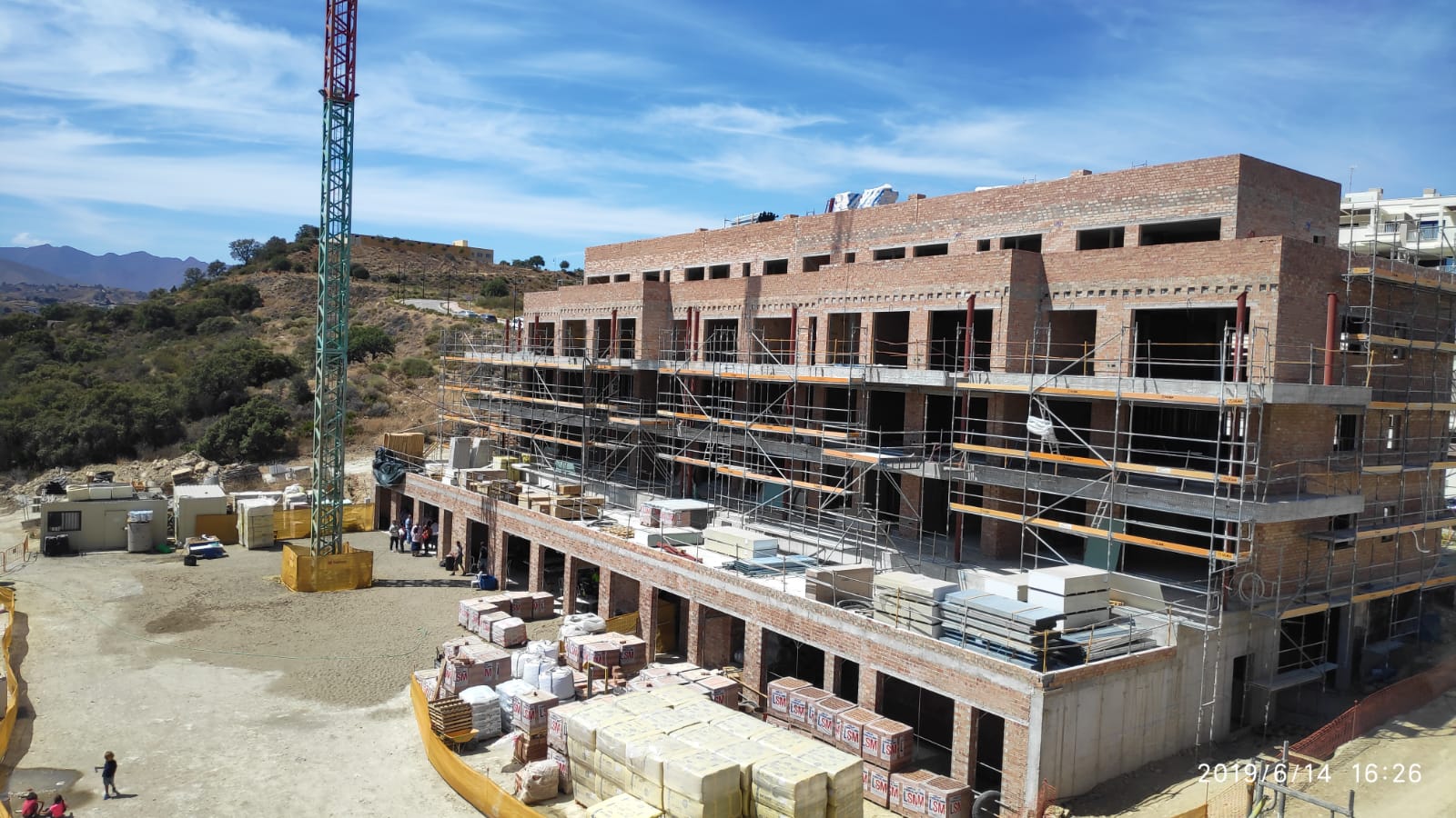 construction of Cala Serena project