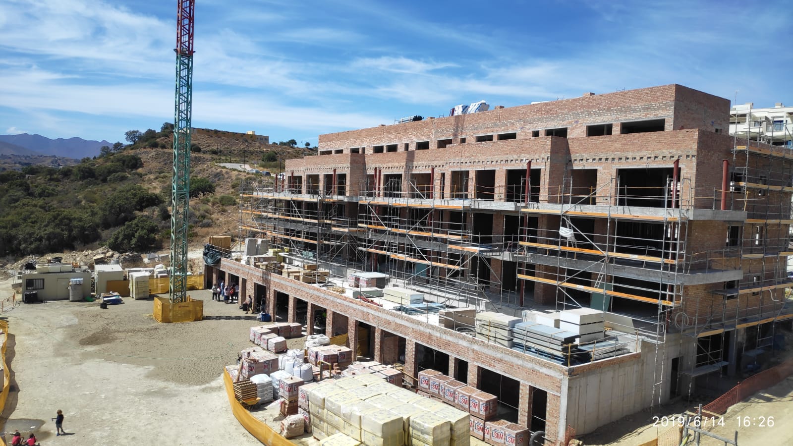 construcción del proyecto Cala Serena