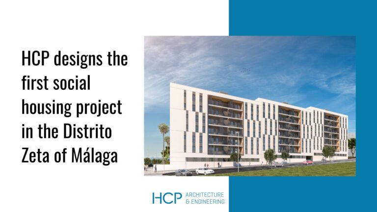 HCP architecture designs the first social housing project in Distrito Zeta, in Malaga