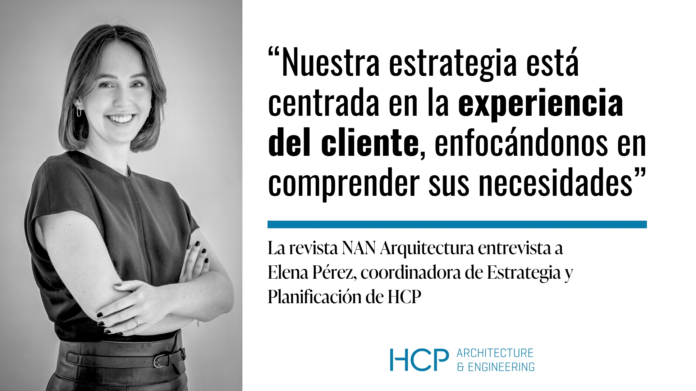 Entrevista de NAN Arquitectura a Elena Pérez de HCP